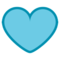 Blue Heart emoji on HTC